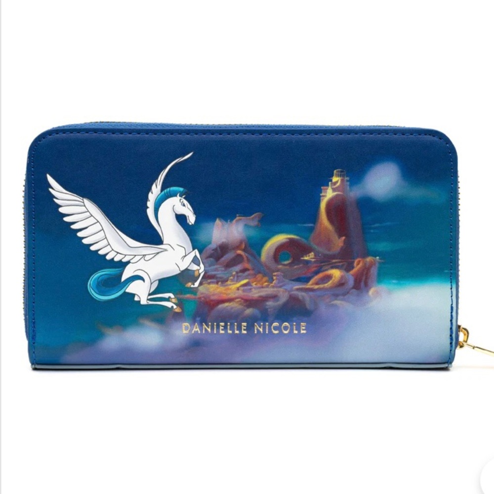 NWT. Disney Hercules Wallet. Danielle Nicole Zip  Wallet, Meg, Pegasus - Picture 14 of 14